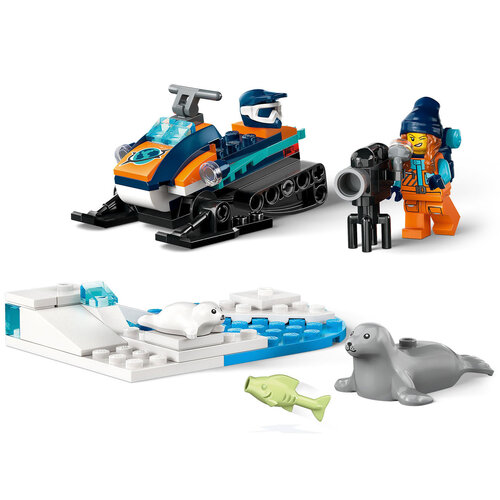 LEGO City 60376 Sneeuwscooter voor poolonderzoek