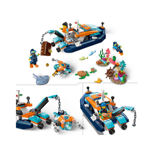 LEGO City 60377 Verkenningsduikboot