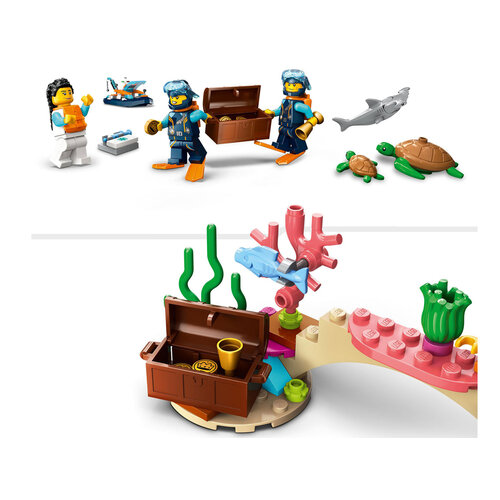 LEGO City 60377 Verkenningsduikboot