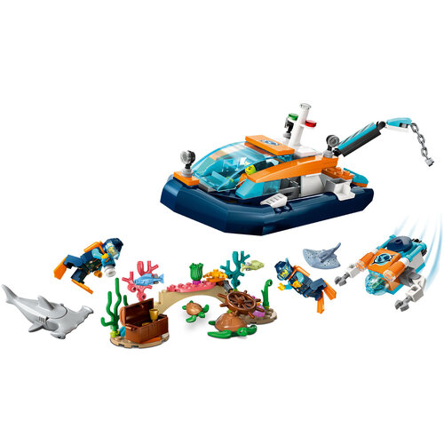 LEGO City 60377 Verkenningsduikboot