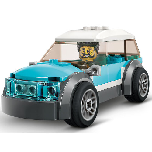 LEGO City 60398 Gezinswoning en elektrische auto