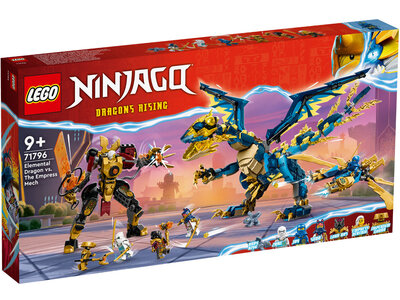 LEGO Ninjago 71796 Elementdraak vs. de mecha van de keizerin