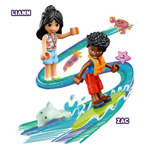 LEGO Friends 41725 Strandbuggy plezier