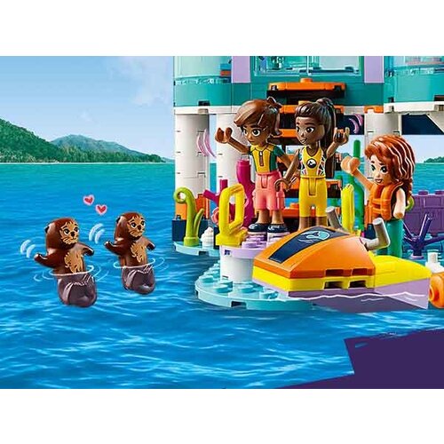LEGO Friends 41736 Reddingscentrum op zee LEGO Friends 41736 Reddingscentrum op zee
