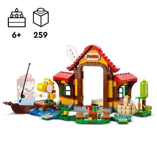 LEGO Super Mario 71422 Uitbreidingsset: Picknick bij Mario's huis