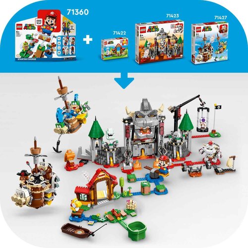 LEGO Super Mario 71423 Uitbreidingsset: Gevecht op Dry Bowsers kasteel