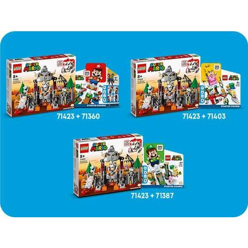 LEGO Super Mario 71423 Uitbreidingsset: Gevecht op Dry Bowsers kasteel