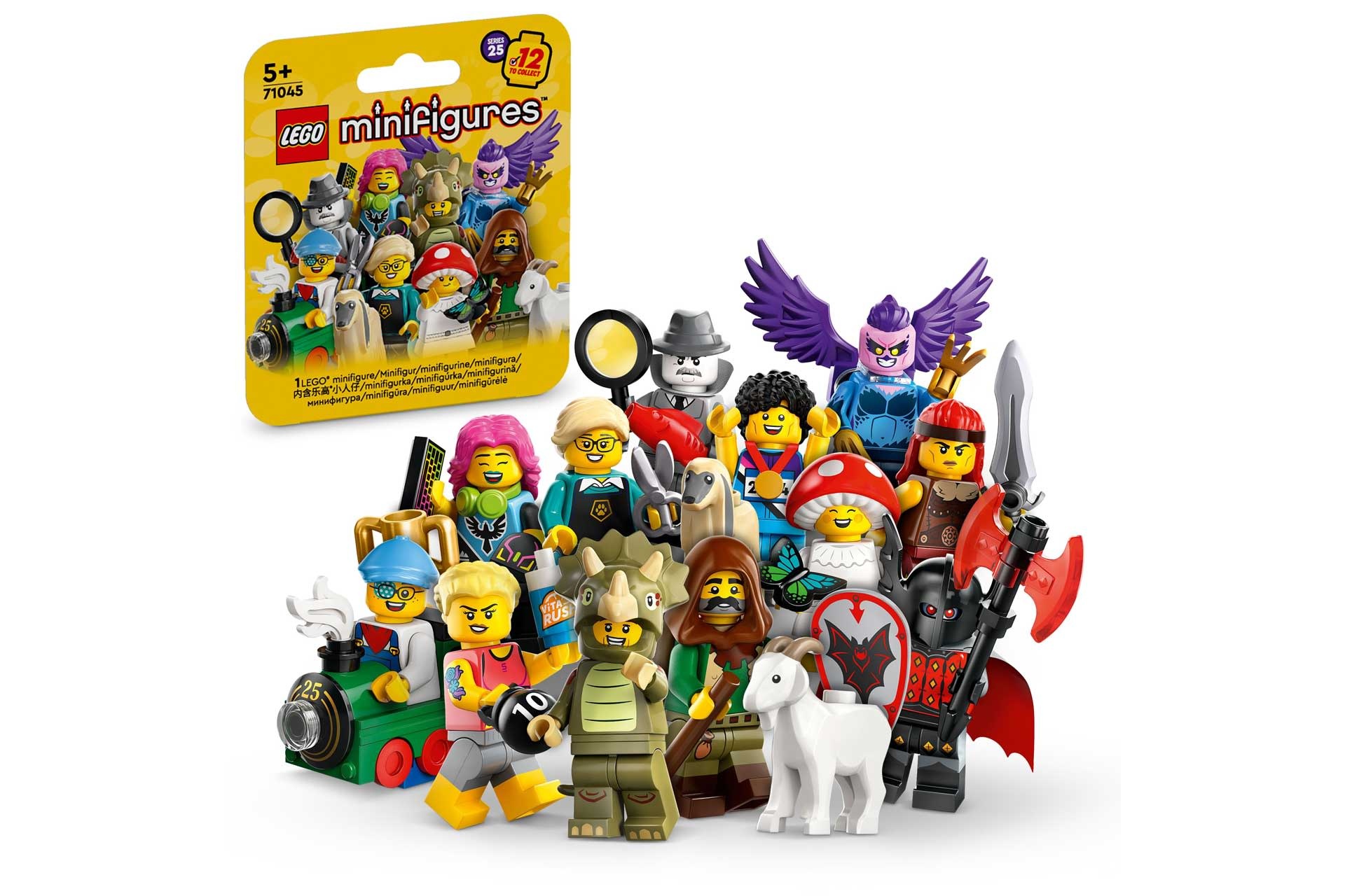 LEGO Minifiguren 71045 Serie 25 Complete Serie Jan