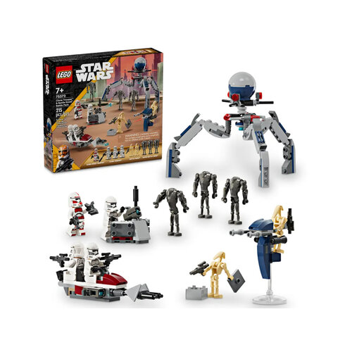 LEGO Star Wars 75372 Clone Trooper™ & Battle Droid™ Battle Pack