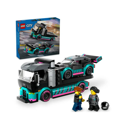 LEGO City 60406 Raceauto en transporttruck