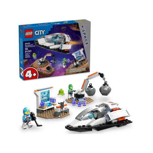 LEGO City 60429 Ruimteschip en ontdekking van asteroïde