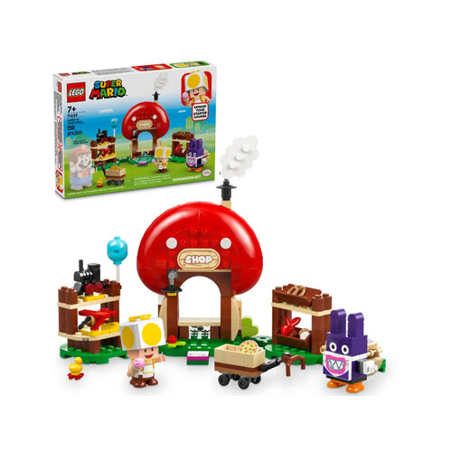 LEGO Super Mario 71429 Uitbreidingsset: Nabbit bij Toads winkeltje