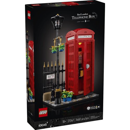 LEGO Ideas 21347 Rode Londense telefooncel