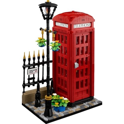 LEGO Ideas 21347 Rode Londense telefooncel