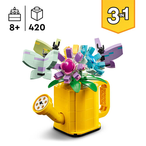 LEGO Creator 3 in 1 31149 Bloemen in gieter