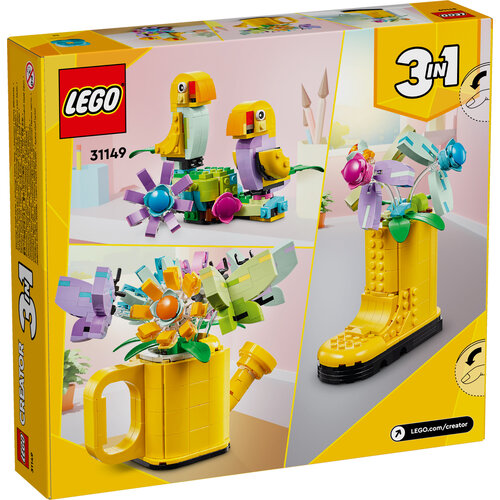 LEGO Creator 3 in 1 31149 Bloemen in gieter LEGO Creator 3 in 1 31149 Bloemen in gieter