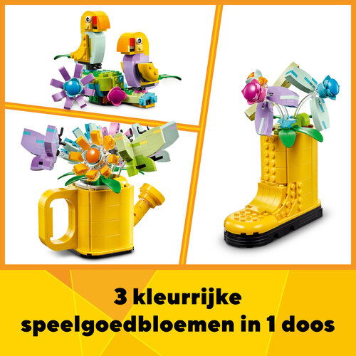 LEGO Creator 3 in 1 31149 Bloemen in gieter LEGO Creator 3 in 1 31149 Bloemen in gieter