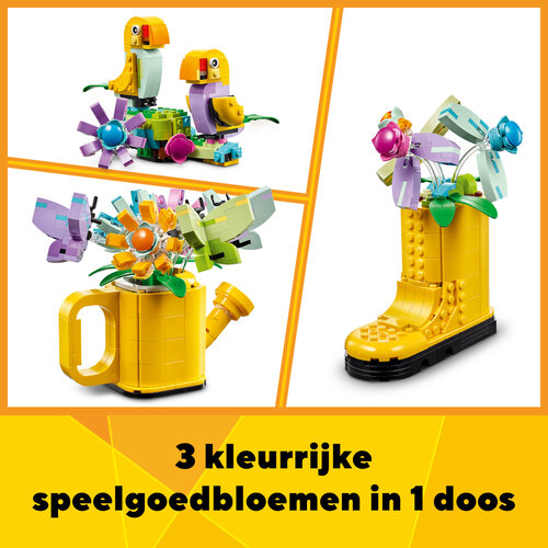 LEGO Creator 3 in 1 31149 Bloemen in gieter