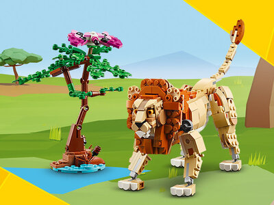 LEGO Creator 3 in 1 31150 Safaridieren