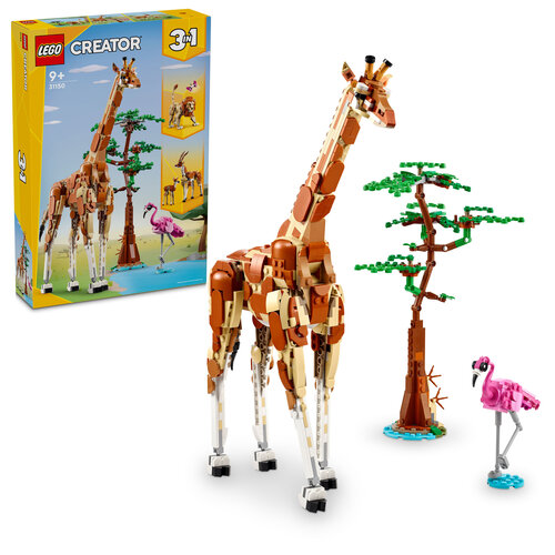 LEGO Creator 3 in 1 31150 Safaridieren