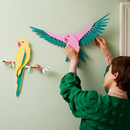 LEGO Art 31211 De Faunacollectie – Kleurrijke papegaaien