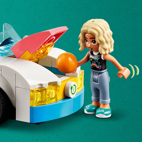 LEGO Friends 42609 Elektrische auto en oplaadpunt