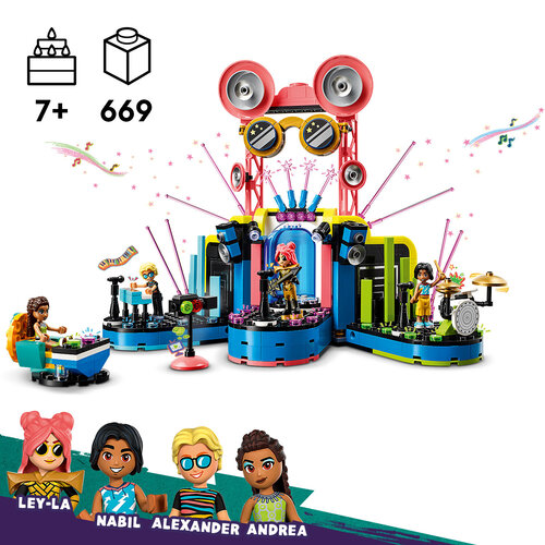 LEGO Friends 42616 Heartlake City muzikale talentenjacht