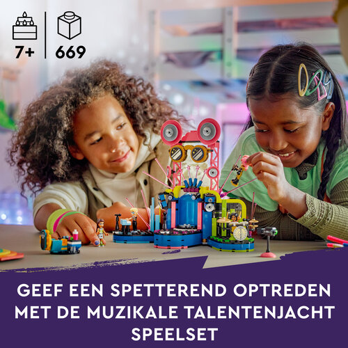 LEGO Friends 42616 Heartlake City muzikale talentenjacht