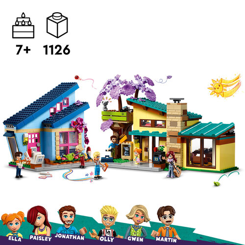 LEGO Friends 42620  Olly en Paisley's huizen