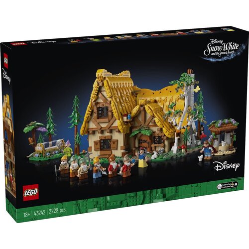 LEGO Disney 43242 Huisje van Sneeuwwitje en de zeven dwergen