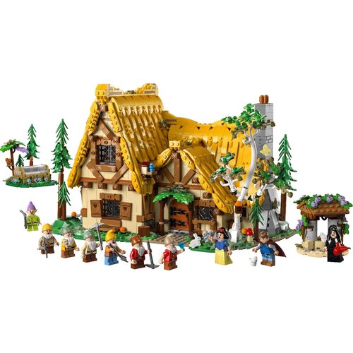 LEGO Disney 43242 Huisje van Sneeuwwitje en de zeven dwergen