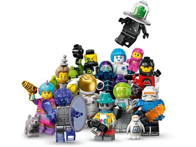 LEGO Minifiguren 71046 Serie 26 Ruimte Complete Serie