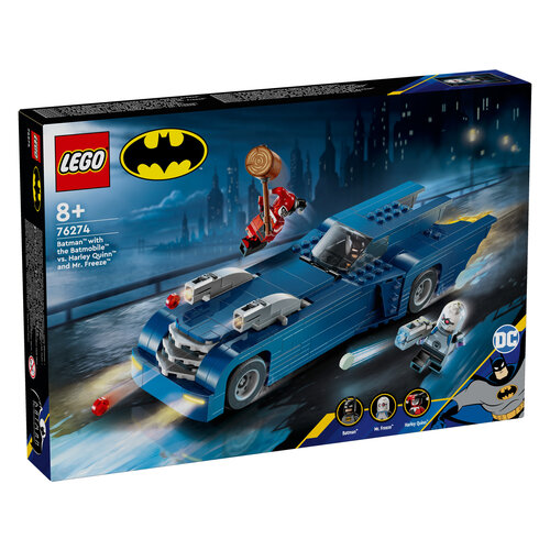 LEGO Batman 76274 Batman™ met de Batmobile™ vs. Harley Quinn™ en Mr. Freeze™