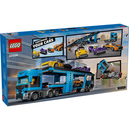 LEGO City 60408 Transportvoertuig met Sportauto's