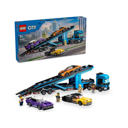 LEGO City 60408 Transportvoertuig met Sportauto's