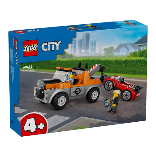 LEGO City 60435 Sleepwagen en Sportautoreparatie