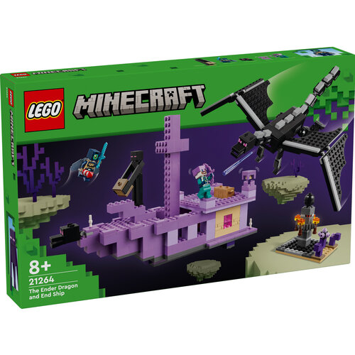 LEGO Minecraft 21264 De Enderdraak en het End-schip