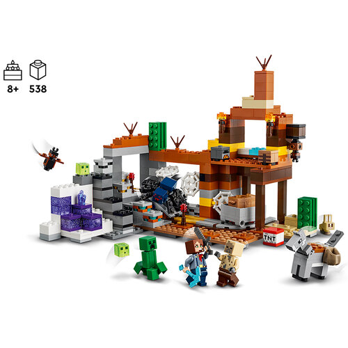 LEGO Minecraft 21263 De woestenijmijnschacht