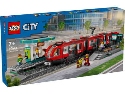 LEGO City 60423 Stadstram en station