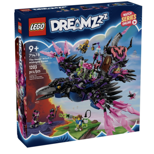 LEGO DREAMZzz™ 71478 De Middernachtraaf van de Neder Heks