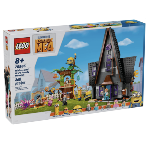 LEGO Minions 75583 Huis van de Minions en Gru