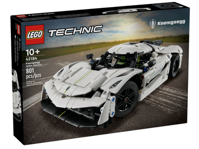 LEGO Technic 42184 Koenigsegg Jesko Absolut witte hypercar
