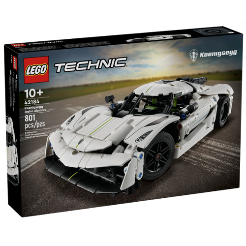 LEGO Technic 42184 Koenigsegg Jesko Absolut witte hypercar