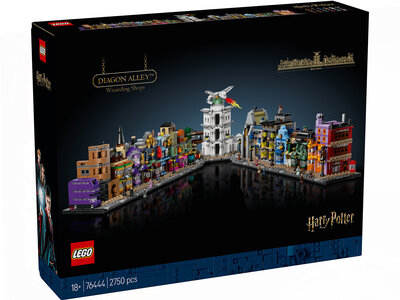 LEGO Harry Potter 76444 De Wegisweg tovenaarswinkels