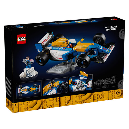 LEGO Icons 10353  Williams Racing FW14B en Nigel Mansell