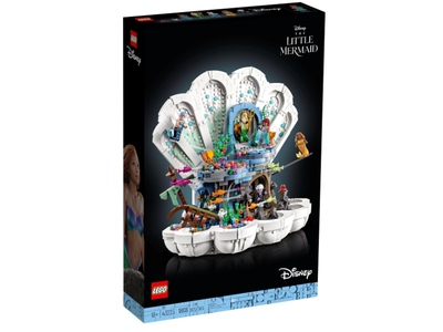 LEGO Disney 43225 De Kleine Zeemeermin koninklijke schelp