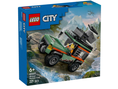 LEGO CITY 60447 4x4 Terreinwagen voor in de bergen