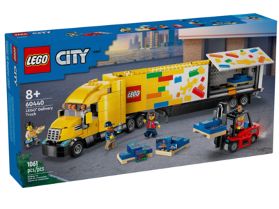 LEGO City 60440 Gele vrachtwagen