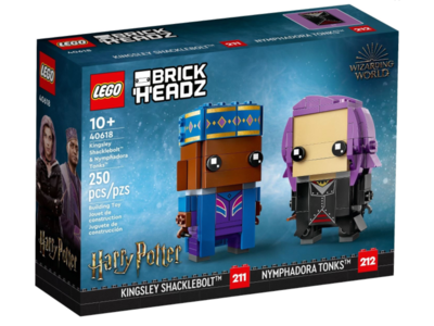 LEGO Brickheadz 40618 Romeo Wolkenveldt  en Nymphadora Tops™