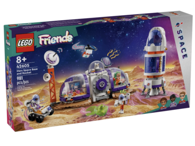 LEGO Friends 42605  Ruimtebasis op Mars en raket